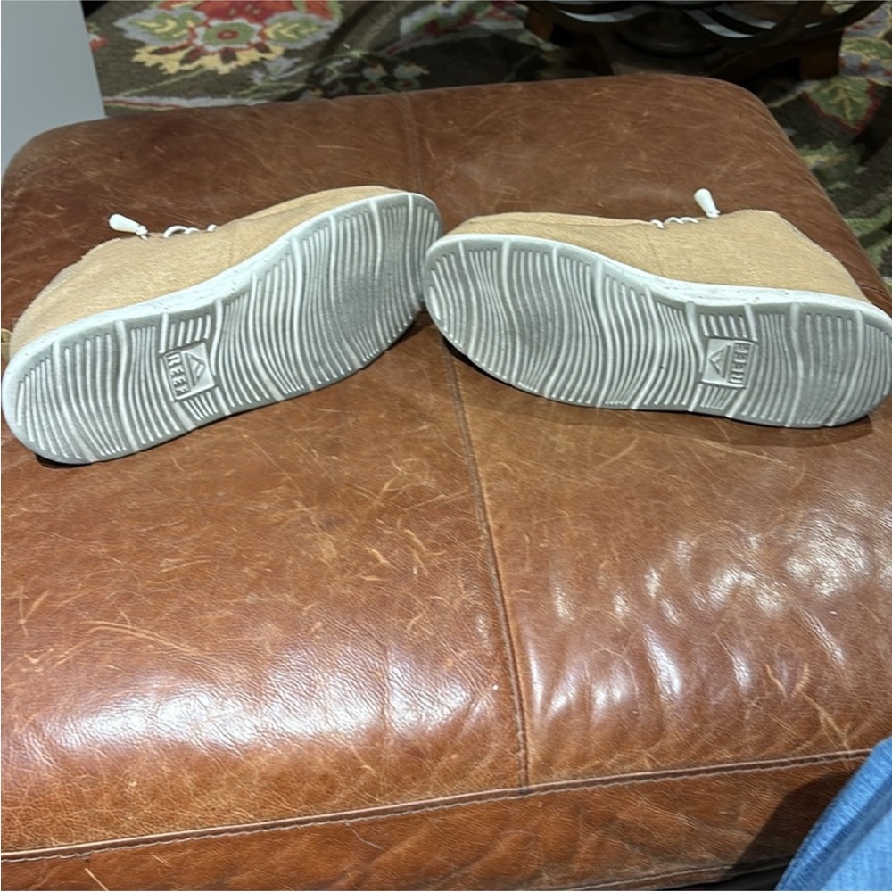 Mens reef chukka lace up shoes - Picture 5 of 7